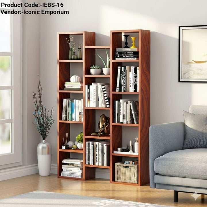Premium Wooden Bookshelf-IEBS16