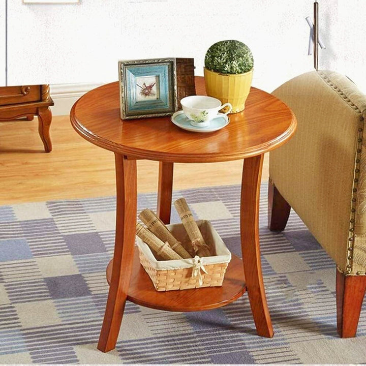 Compact Wooden Coffee Table | Side Table for Home & Workspace-IECT09
