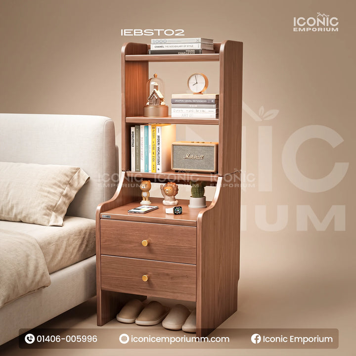 Luxury Stylish Bedside Table-IEBST02
