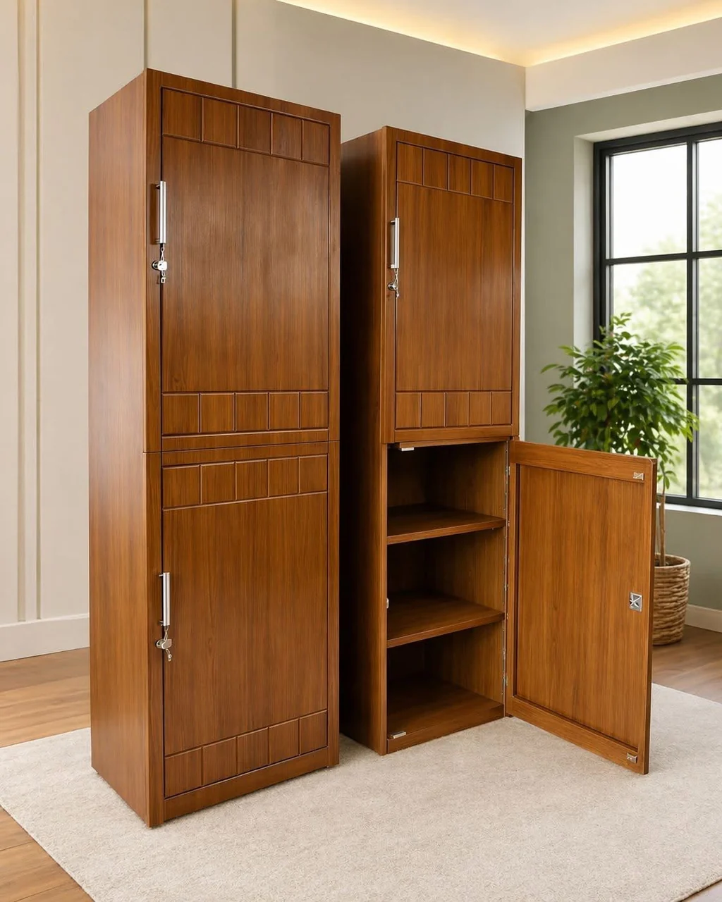 Elegant Wooden Almira for Home Decoration & Storage