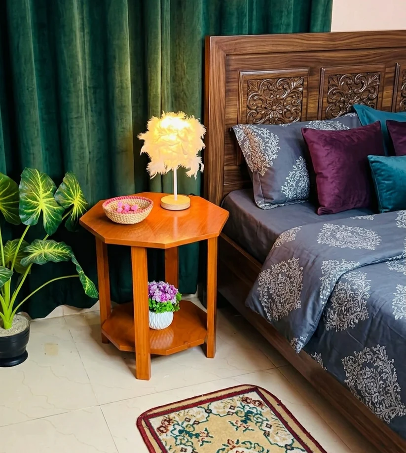 Stylish Wooden Coffee Table | Elegant Side Table for Home & Office